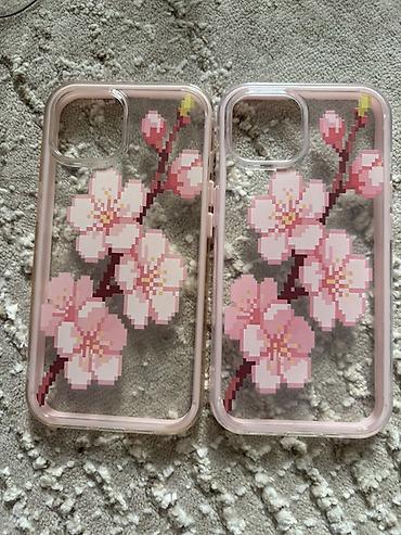 iphone 8s plus: Прозрачные чехлы для айфона 15 с розовой окантовкой и нежным — 1