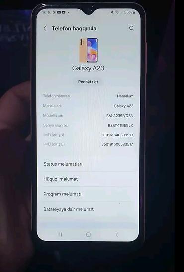 telefon ekran: Telefon əla vəziyyətdədi ciziq qiriq yoxdu teze alinib 64 yaddas — 3