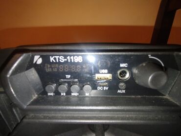 dinamik ocean: KTS-1198 modeli Bluetooth dinamik, musiqini istənilən yerə aparmaq