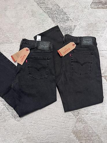 Джинсы: Джинсы Levi’s, классический черный деним 100 % ОРИГИНАЛ !!! Made in — 3