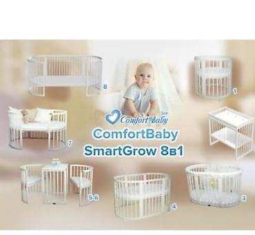 калыб: Детская трансформируемая кроватка ComfortBaby 7 в 1 - — 2