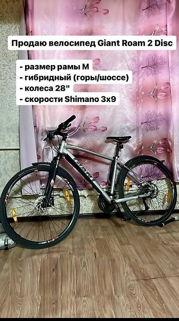 велесепе: Городской велосипед, Giant, Рама M (156 - 178 см), Б/у — 1