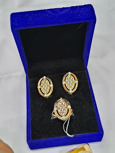 Серебряные наборы украшений: Набор украшений, Проба 925, Женские, Новый at lalafo.kg — 6 Серебряные наборы украшений: Набор украшений, Проба 925, Женские, Новый — 6