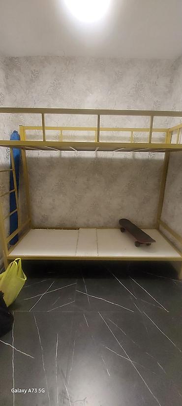 топчан железный: Двухъярусная кровать с металлическим каркасом. Прочная конструкция в — 2