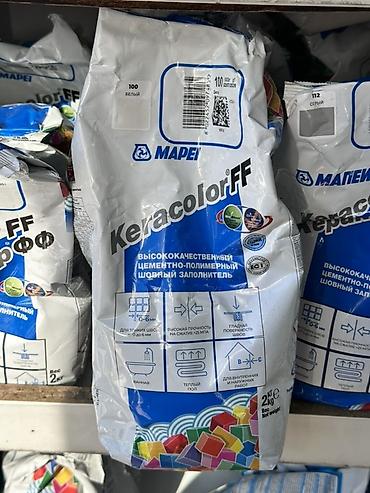 пена кж: Затирка Цементная, Для кафеля, керамической плитки, Mapei — 1