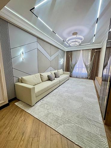 3 комнаты, 116 м², Асанбай мкр 13 этаж, Дизайнерский ремонт