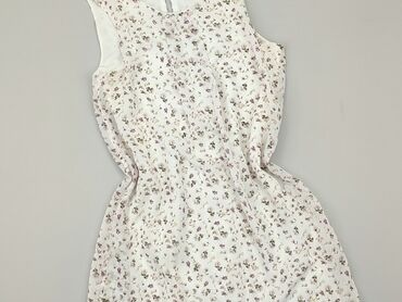 biała sukienki krótka: Sukienka, S, stan - Bardzo dobry