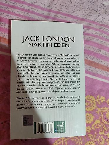 Bədii ədəbiyyat: Jack London Martin Eden əsəri Türk dilindədir istifadə edilməyib — 1
