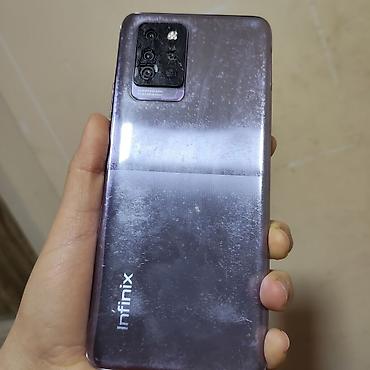 i̇nfinix: Infinix Note 10 Pro, 256 GB, rəng - Bənövşəyi, Sensor — 5