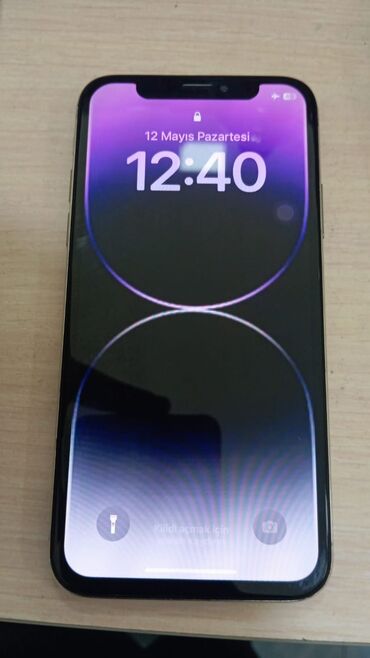 iphone mini qiymeti: IPhone X, 64 GB, White Titanium