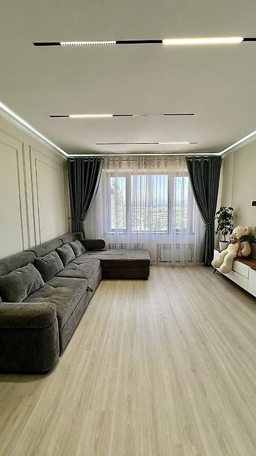 Продажа квартир: 2 комнаты, 74 м², Толойкон мкр., Элитка, 12 этаж, Дизайнерский ремонт — 4