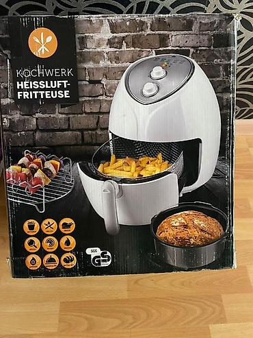 Kochwerk Heissluft-Fritteuse – isti hava fritözü - Rəng: ağ