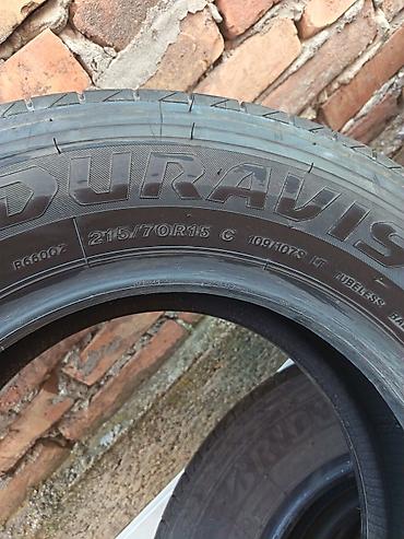 yamaha tdm 850: Bridgestone Duravis gume za laka komercijalna vozila - Dimenzije — 4