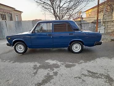 VAZ (LADA): VAZ 2107 sedan – mavi rəng, 4 qapı, arxaötürücülü. Klassik kuzov — 3