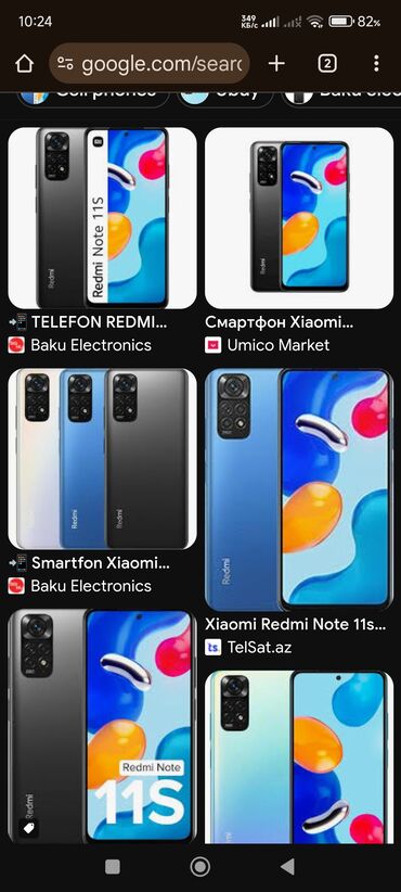 redmi note 15 qiymeti: Xiaomi Redmi Note 11S, 128 ГБ, цвет - Серый, 
 Сенсорный, Две SIM карты