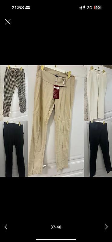 Брючные костюмы: Женская одежда, покупала в Дубаи/Италии, размер s/m/L до 42-44. Вся — 18