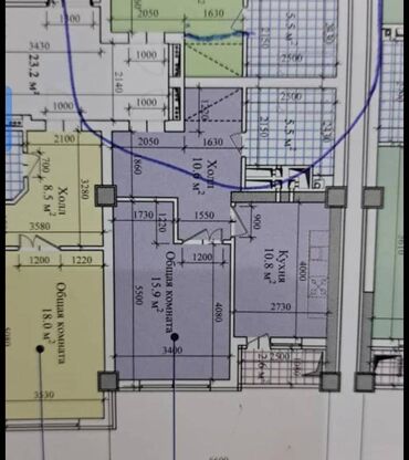 Продажа квартир: 1 комната, 46 м², Элитка, 2 этаж, ПСО (под самоотделку)