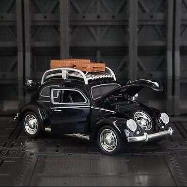 Avtomobil modelləri: Məhsul: 1:32 miqyaslı klassik Beetle model avtomobil - Miqyas: 1/32 — 12