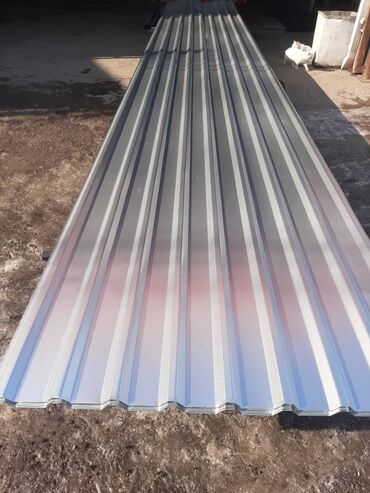 Профнастил: Оцинкованный матовый профнастил толко Россия 💯 толшына at lalafo.kg — 8 Профнастил: Оцинкованный матовый профнастил толко Россия 💯 толшына — 8
