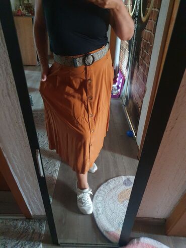 pantalone sa tregerbrenlindex: L (EU 40), XL (EU 42), Midi, color - Orange