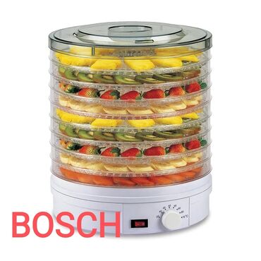 Meyvə və tərəvəz qurudan aparatlar: Meyvə və tərəvəz qurudan aparat Bosch, 5 bölməli, Yeni — 7