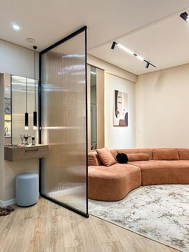 tophouse: 2 комнаты, 53 м², Кок-Жар мкр Элитка, 6 этаж, Дизайнерский ремонт — 1