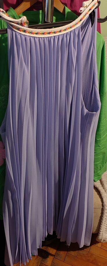 plis haljine: L (EU 40), bоја - Lila, Drugi stil, Top (bez rukava)
