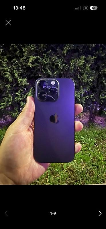Техника и электроника: IPhone 14 Pro, Новый, 128 ГБ, Deep Purple, Коробка, 78 % — 4