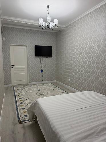каинды квартиры: 1 комната, Уметалиева/Фрунзе, Душевая кабина, Постельное белье, Кондиционер — 5