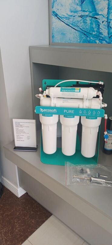 Su filtrləri: Məhsul: Ecosoft markalı məişət su təmizləmə sistemləri (reverse osmos) — 20