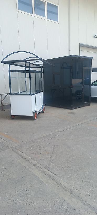 Budkalar, köşklər: Təkərli Mini Kiosk 1490 man 80x200 üstü hissə 130x300 Ümümi hündürlük — 3