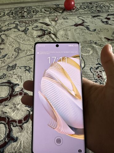 телефон режим 12: Huawei Nova 10, Б/у, 128 ГБ, цвет - Серый, 2 SIM