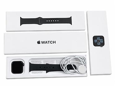 xiaomi band 10: Apple Watch (черный, ремешок Sport, магнитная зарядка в комплекте) — 1