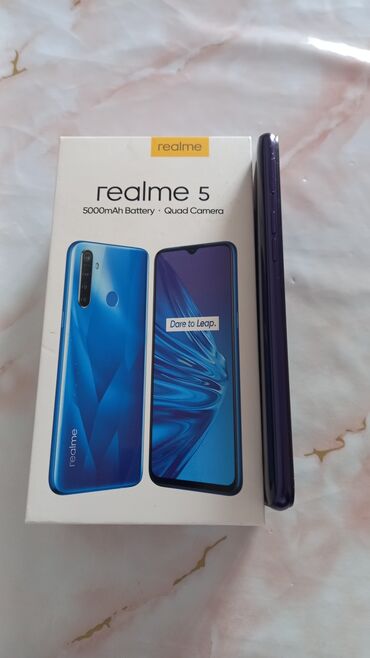 телефоны реалми: Realme 5, Б/у, 64 ГБ, 2 SIM
