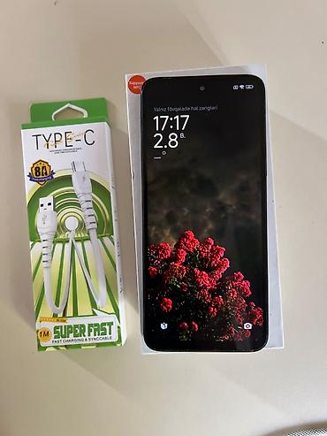 ventilator tap az: Redmi 12, 128 GB, rəng - Qara, Sensor, Face ID — 1