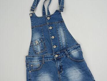 dżinsy push up z wysoką talią: Dungarees for women, size XL (EU 42)