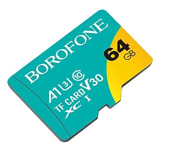Карта памяти BOROFONE TF (microSD) 64 GB - Тип: TF/microSDXC