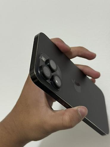 Уюлдук телефондор жана аксессуарлар: IPhone 14 Pro Max, Колдонулган, 256 ГБ, Кара, Коргоочу айнек, Каптама, 80 % — 4