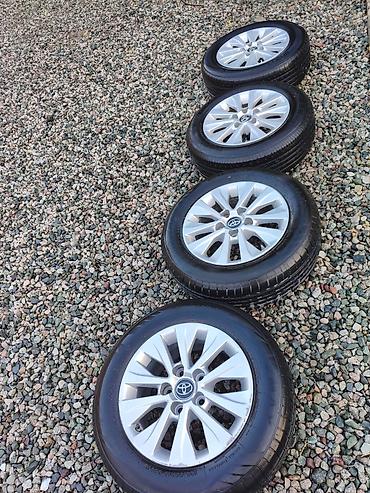 step rf3: Комплект оригинальных литых дисков Toyota с шинами Расболтовка 5* — 5