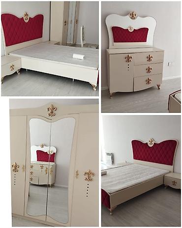 mebel termo: 2 təknəfərlik çarpayı, Termo, Dolab, 2 tumba, İşlənmiş — 1