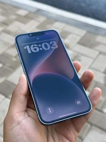 1: IPhone 14, Б/у, 128 ГБ, Голубой, 100 % — 2