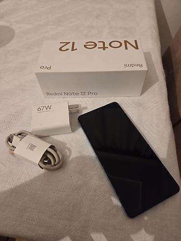 note 12: Redmi Note 12 Pro, 256 GB, rəng - Göy, Barmaq izi — 2