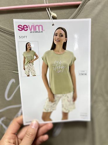 Пижамы: Турецкая пижама - домашняя одежда ✨ 42/44/46/48/50/52/54 — 9