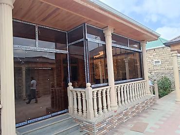 balkon penceresi: PVC və alüminium şüşələndirmə xidməti - Eyvan, terasa və eyvanların — 1