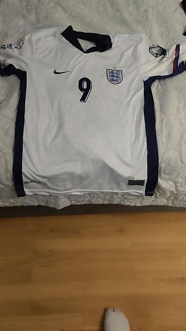 Kişi geyimləri: Futbolka, Nike, L, rəng - Ağ — 1