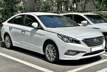 runx alex: Hyundai Sonata седан (белый цвет кузова) - Кузов: 4‑дверный седан
