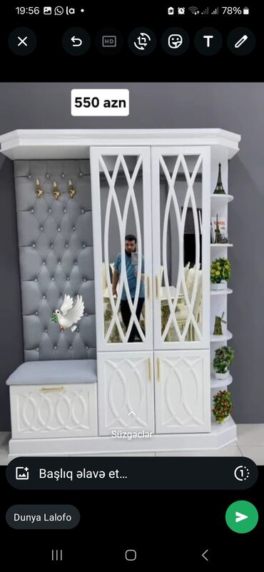 ucuz ikinci el: Dehliz dolabı yeni