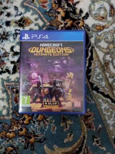 ps4 slim бишкек: Minecraft Dungeons ultimate edition Джунгли Пробуждаются Суровая