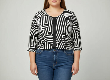 bluzki oversize allegro: Жіноча блуза, розмір 5XL