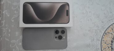 ipad 8 qiymeti: IPhone 15 Pro Max, 128 GB, Natural Titanium, Zəmanət, Simsiz şarj, Face ID